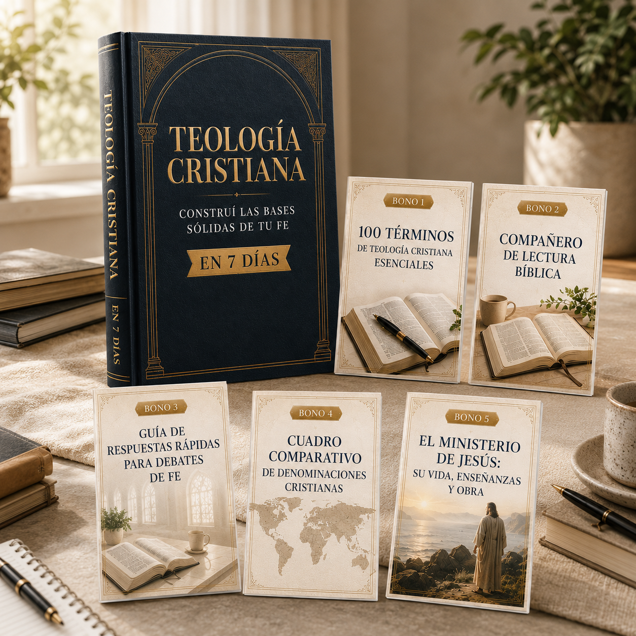 Teología Cristiana: Construí las bases sólidas de tu fe en 7 días